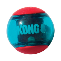KONG Squeezz Crackle Ball Dog Toy - Medium