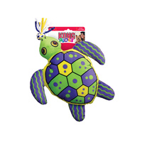 KONG Aloha Turtle Canvas Squeaker Tug Dog Toy - Large/X-Large