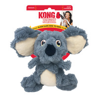 3 x KONG Scrumplez Tug Squeaker Dog Toy - Koala