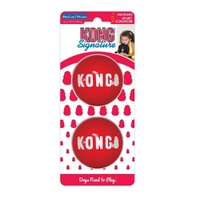 3 x KONG Signature Balls 2-Pk Md
