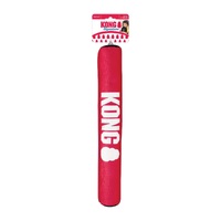 3 x KONG Signature Stick - Safe Fetch Toy with Rattle & Squeak for Dogs - Large