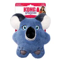 3 x KONG Snuzzles Plush Squeaker Dog Toy - Koala