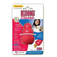 KONG Natural Red Rubber Ring Dog Toy for Healthy Teeth & Gums - Medium/Large