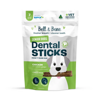 Bell & Bone Senior Dental Sticks Chicken Mint Ginger Large 