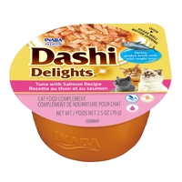 Inaba Cat Dashi Delights Tuna With Salmon 56G (Om6) 