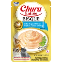 Inaba Cat Churu Ent Bisque Chckn Cheese 50G 6Pk Srt (Om6)