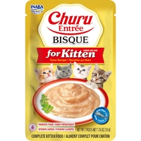 Inaba Cat Churu Ent Bsq Chckn Tuna Kitten 50G 6Pk Srt (Om6)
