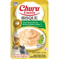 Inaba Cat Churu Ent Bisque Chickn Tuna 50G 6Pk Srt (Om6)
