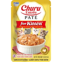 Inaba Cat Churu Ent Pate Chckn Tuna For Kttn 50G 6Pk Srt(Om6)
