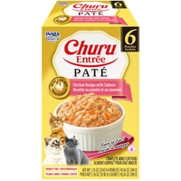 Inaba Cat Churu Entree Pate Chicken W Salmon 6X50G