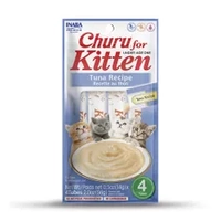Inaba Cat Churu Puree Kitten Tuna 56G 6Pk (Om6) 