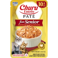 Inaba Cat Churu Ent Pate Chckn Tuna Snr 10+ 50G 6Pk Srt (Om6)