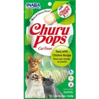 Inaba Cat Churu Pops Tuna With Chicken 60G 6Pk(Om6) 