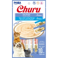 Inaba Cat Churu Puree Tuna Varieties 10Pk 