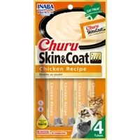 Inaba Cat Churu Puree Skin & Coat Chicken 56G 6Pk (Om6) 