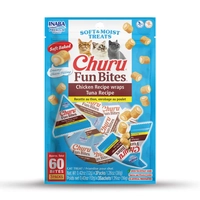 Inaba Cat Churu Fun Bite Chkn Wrap Tuna 36G 6Pk(Om6) 