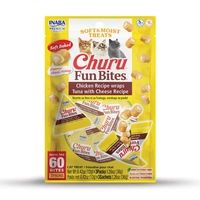 Inaba Cat Churu Fun Bite Chkn Wrap Tuna Cheese 36G 6Pk(Om6) 