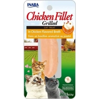 Inaba Cat Grilled Chkn Fillet In Chicken Broth 15G 6Pk (Om6) 