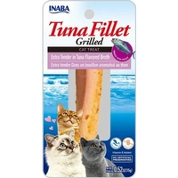 Inaba Cat Grld Tuna Flt Ex Ten Tuna Broth 15G 6Pk (Om6) 