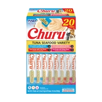 Inaba Cat Churu Puree Tuna Seafood Varietie 20Pk Box 