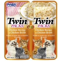 Inaba Cat Twin Packs Chicken In Chicken Broth 80G 6Pk(Om6) 