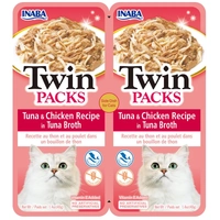 Inaba Cat Twin Packs Tuna Chkn In Tuna Brth 80G 6Pk (Om6) 