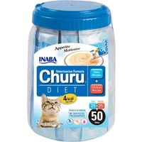 Inaba Churu Puree Diet Tuna & Chicken 50Pk Tub 