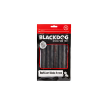Black Dog Beef Liver Sticks 6Pk 
