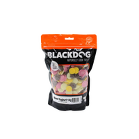 Black Dog Mixed Yoghurt Drops 1Kg 