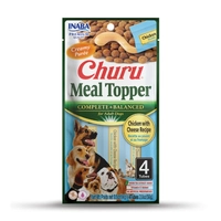 Inaba Dog Churu Meal Topper Chicken Cheese 56G 6Pk (Om6) 