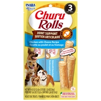 Inaba Dog Churu Rolls Joint Support Chicken With Cheese 30 