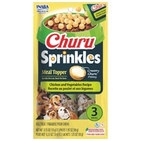 Inaba Dog Churu Sprinkles Chicken  With Vegetables 30G ( 