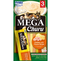 Inaba Dog Mega Churu Puree Chk W Cheese 144G 6Pk (Om6) 