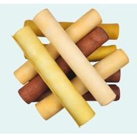 Petrite Rib Roll 20 Pcs "Rawhide Filled Chicken 6"" " 