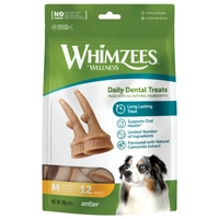 Whimzees Occupy Antlers M Value Bag (12 Bag) 