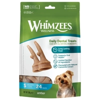 Whimzees Occupy Antlers S Value Bag (24 Bag) 