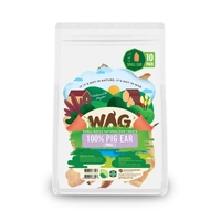 Wag Pig Ear Small 10 Pack  