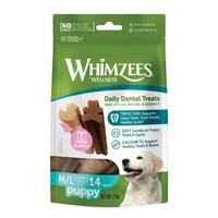 Whimzees Puppy M/L Breed Value Bag (14 Pack) 