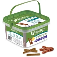 WHIMZEES VARIETY VALUE BOX TOOTHBRUSH XS (112/PACK)