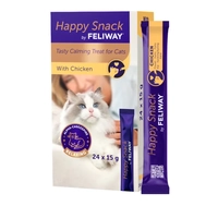 Feliway Happy Snack Chicken Calming Treat 480G 24Pk