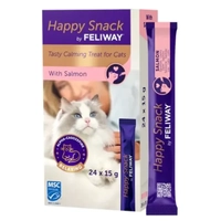 Feliway Happy Snack Salmon Calming Treat 480G 24Pk
