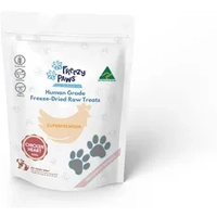Freezy Paws Freeze Dried Chicken Heart Treats 100G 
