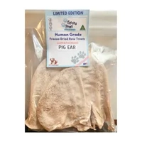 Freezy Paws Freeze Dried Pig Ear Jumbo Size 3Pk 