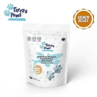 Freezy Paws Freeze Dried Salmon Bellies Treats 100G 