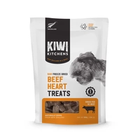 Kiwi Kitchens Freeze Dried Beef Heart Treat 100G 