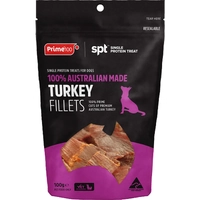 Prime100 Turkey Fillet Treats 100G 
