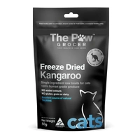 The Paw Grocer Black Label Freeze Dried Kangaroo Cats 50G