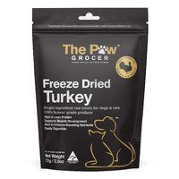 THE PAW GROCER BLACK LABEL FD TURKEY 72G