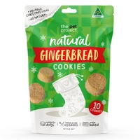 The Pet Project Christmas Gengerbread Cookies 10Pk 