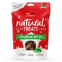 The Pet Project Christmas Venison Bites 80G 